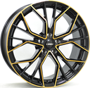 IT WHEELS TIARA BLACK GOLD 8x18 5/112 ET45 CB66.5