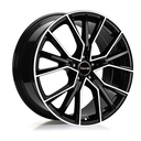 AVUS AF18 GLOSS BLACK POLISHED 9.5x21 5/112 ET31 CB66.4