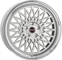 BORBET B SILV RIM POL 7x17 4/100 ET30 CB64