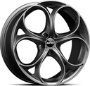 GMP DRAKE GLOSS ANTHRACITE DARK 8.5x20 5/110 ET31 CB65.1