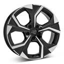 MSW 43 G.BLK/POL 8.5x20 5/114.3 ET30 CB73.1