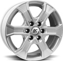 BROCK RC31 CRYSTAL SILV 7x16 6/139.7 ET55 CB93.1