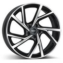 MAK KASSEL BLK/POL 8.5x20 5/120 ET41 CB64.1