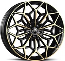 GMP A105 PIANO BLACK CHAMPAGNE 9.5x21 5/114.3 ET40 CB70.5
