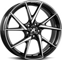 ALUTEC ADX.01 DIAM BLACK POL 7x17 4/108 ET45 CB63.4