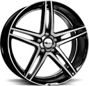 BROCK B33 BLACK FULL POL 8x17 5/112 ET35 CB66.6