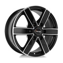 AVUS AC-V61 BLACK POLISHED 6.5x16 6/125 ET68 CB74.1
