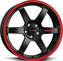 BORBET DB8GT2 BLACK MATT RIM RED 8.5x19 5/114.3 ET35 CB72.5