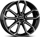 GMP FURIOSA BLACK DIAM 9x22 5/130 ET28 CB66.5