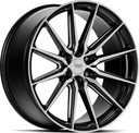 VOSSEN HF6.1 SATIN BLACK MACH 9.5x20 6/135 ET15 CB87.1