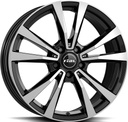 RIAL M12X DIAM BLACK POL 8x19 5/112 ET30.5 CB66.6