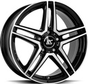 BROCK RCD17 BLACK FULL POL 6.5x17 5/112 ET49 CB66.6
