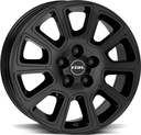 RIAL TRANSPORTER 2 DIAM BLACK 6.5x16 5/130 ET66 CB89.1