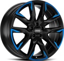 RONAL R71 JET BLACK MATT BLUE TINTED MAT 9x21 5/112 ET35 CB66.5