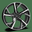 MSW 54 G.BLK/POL 10x20 5/130 ET39.1 CB66.6